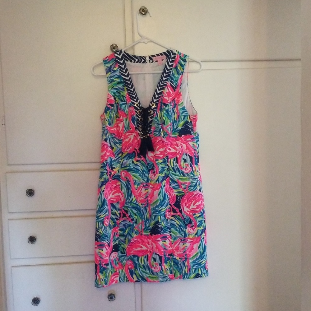 Lilly Flamingo Dress